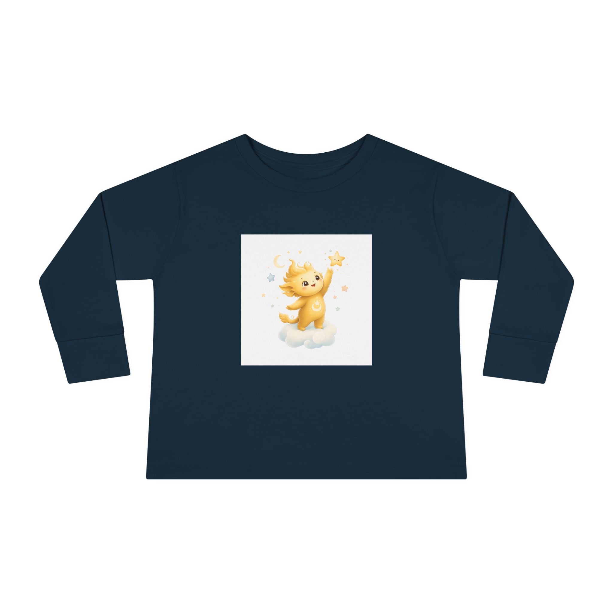 Lumi & Stars kids long-sleeve tee from the Nureli collection, view 6