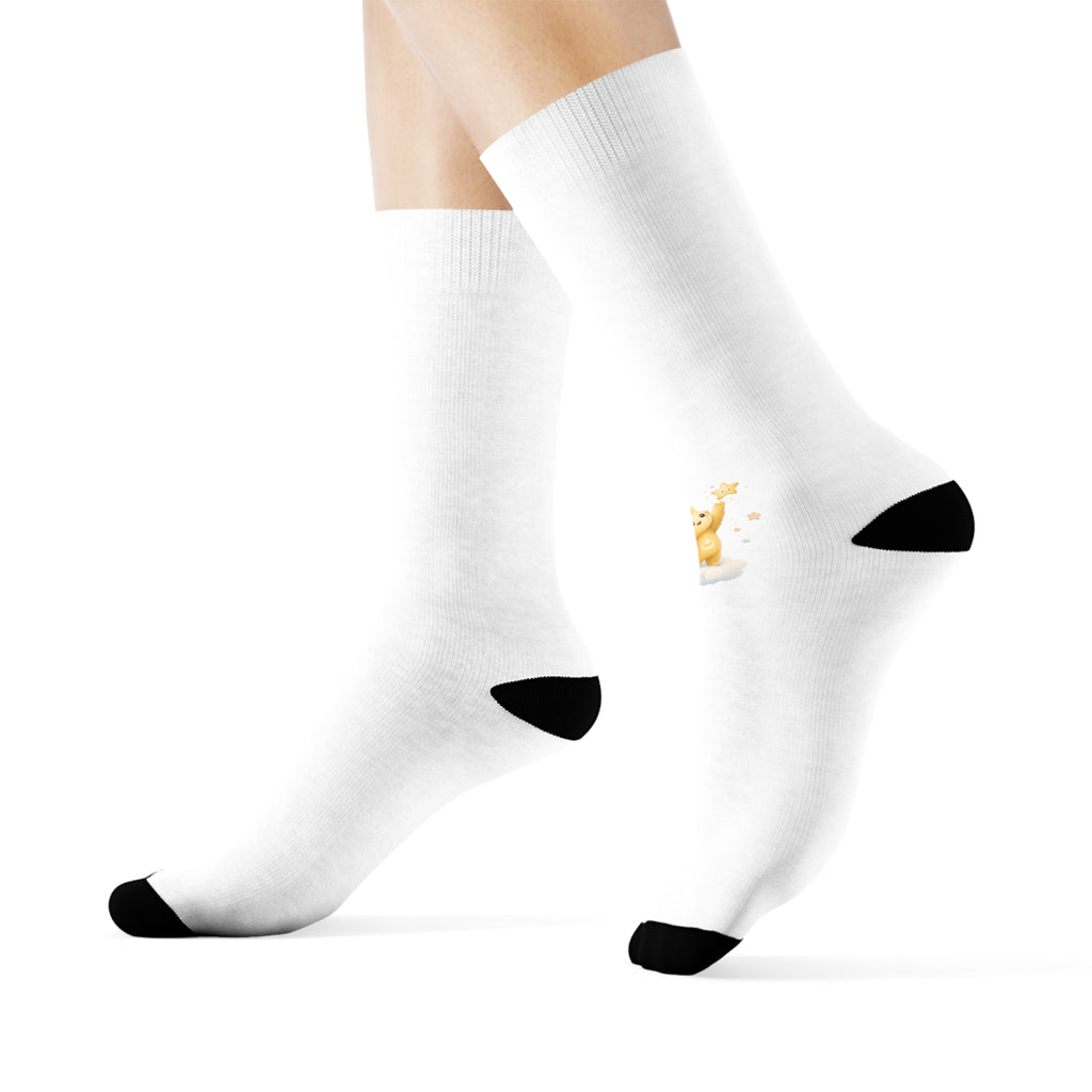 Lumi & Stars Kids Crew Socks — Nureli Kids