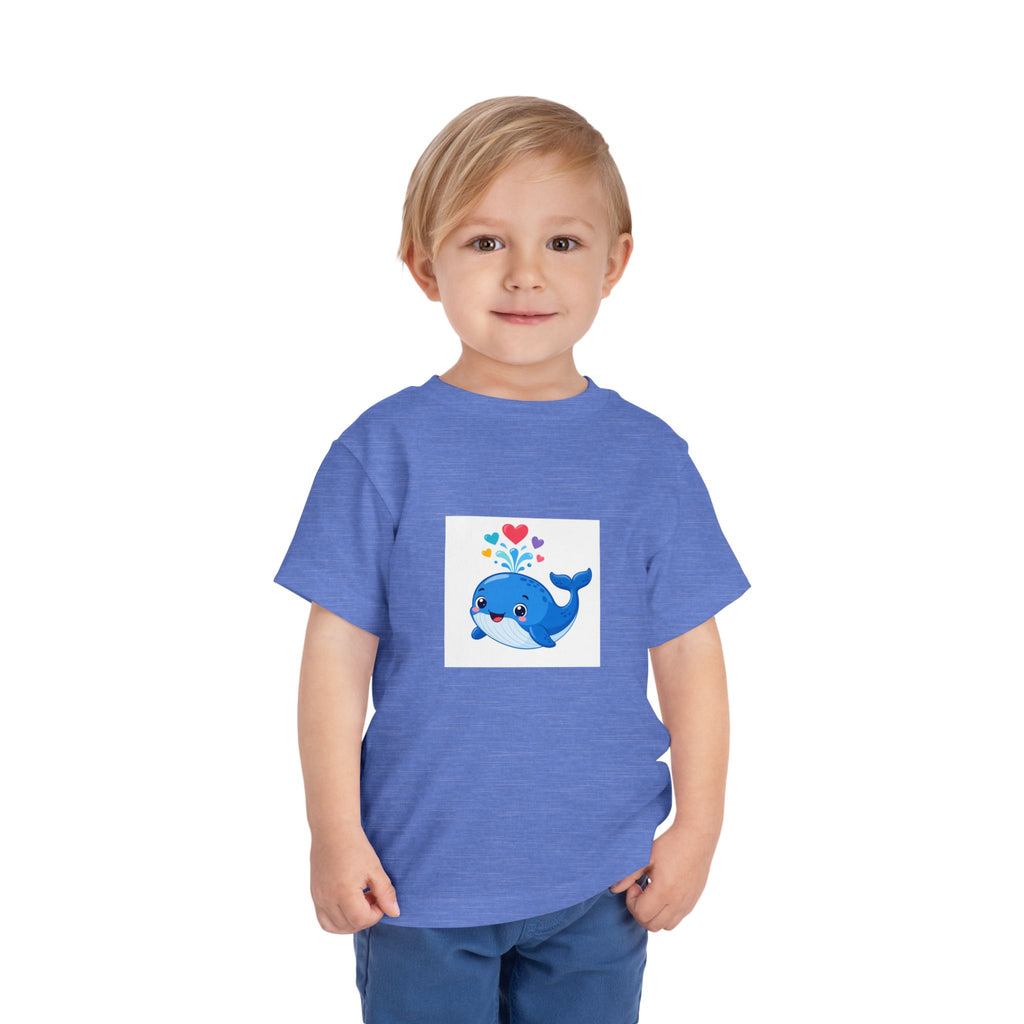 Happy Whale Toddler T-Shirt — Nureli Kids