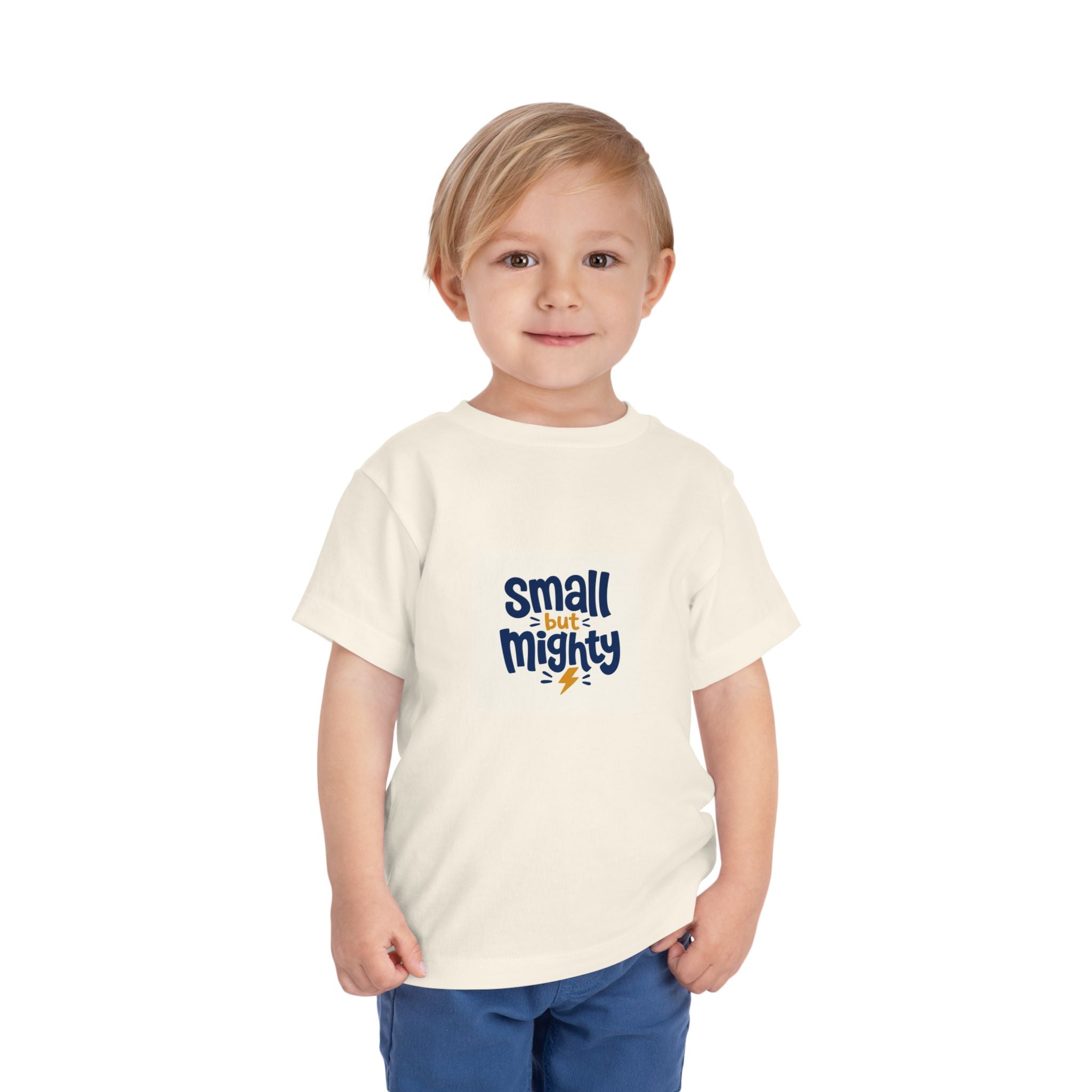 Small But Mighty Toddler T-Shirt from the Nureli collection, view 29