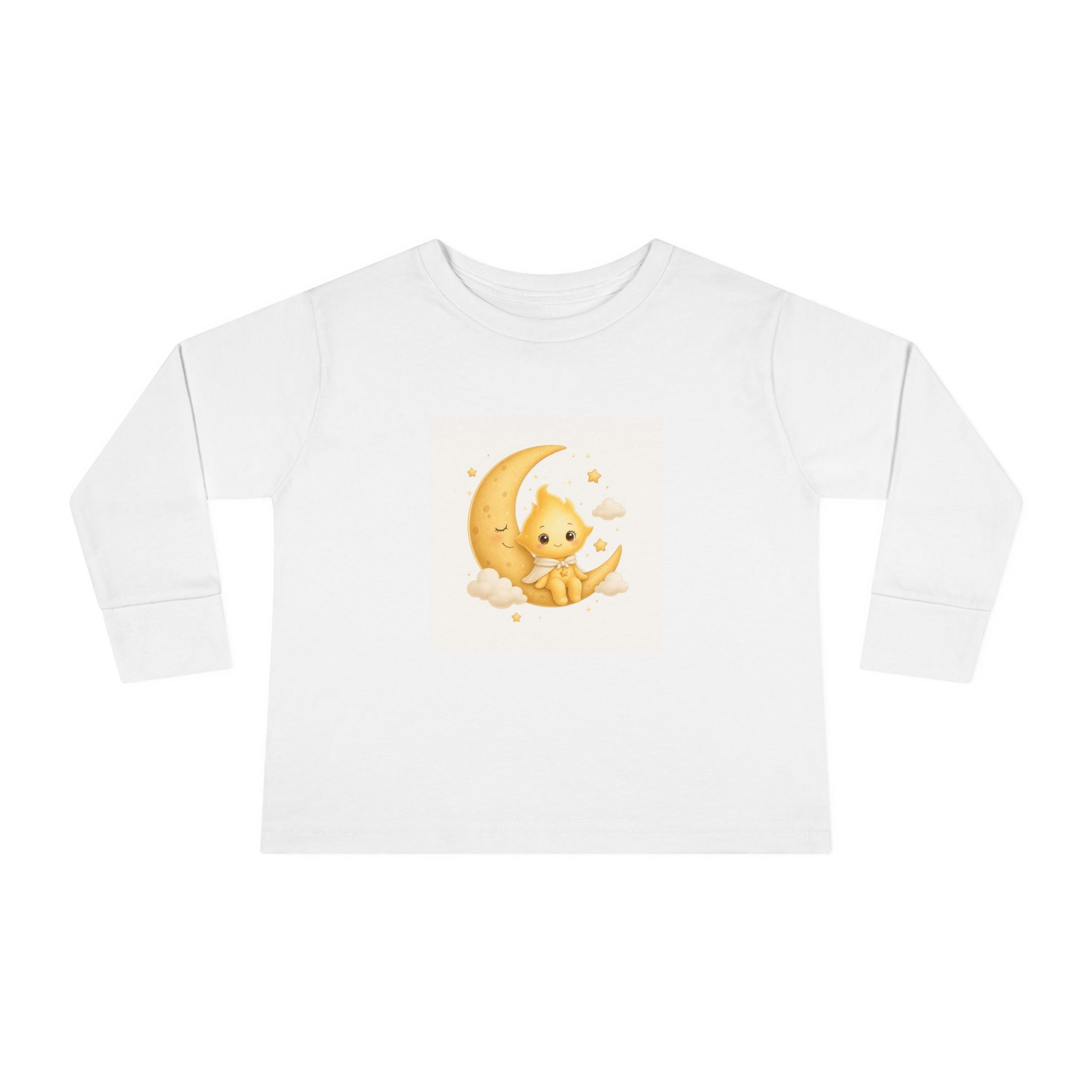 Lumi on the Moon toddler long-sleeve t-shirt for kids by Nureli Kids