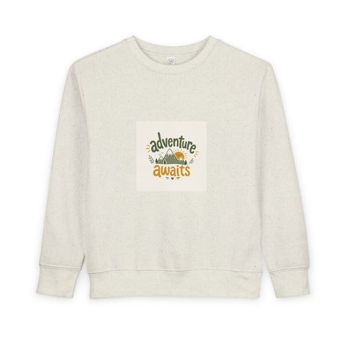 Adventure Awaits toddler sweatshirt for kids by Nureli Kids