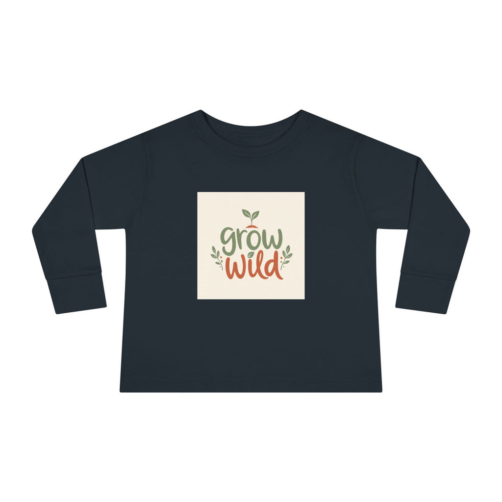 Grow Wild kids long-sleeve tee from the Nureli collection, view 5