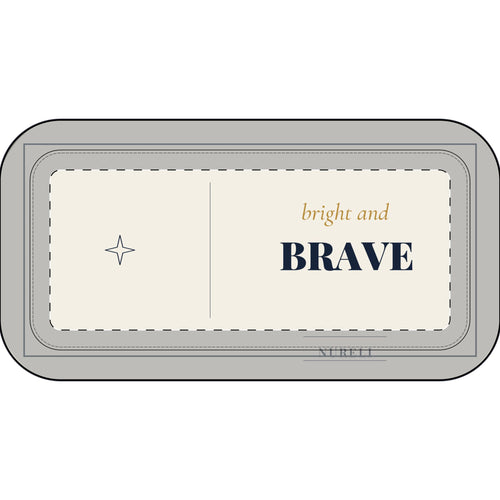 Bright and Brave zip pencil case from the Nureli collection