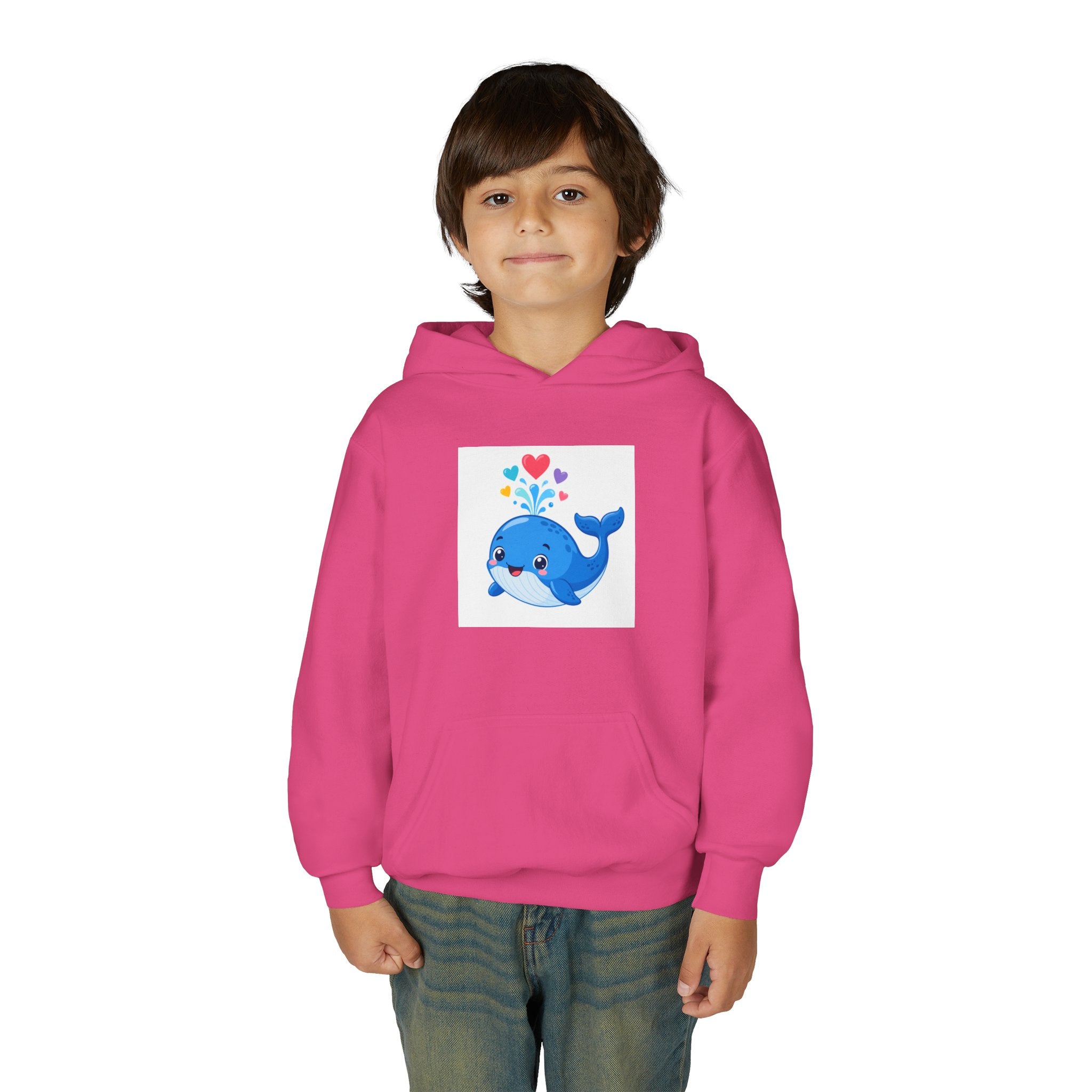 Happy Whale Kids Hoodie — Nureli Kids
