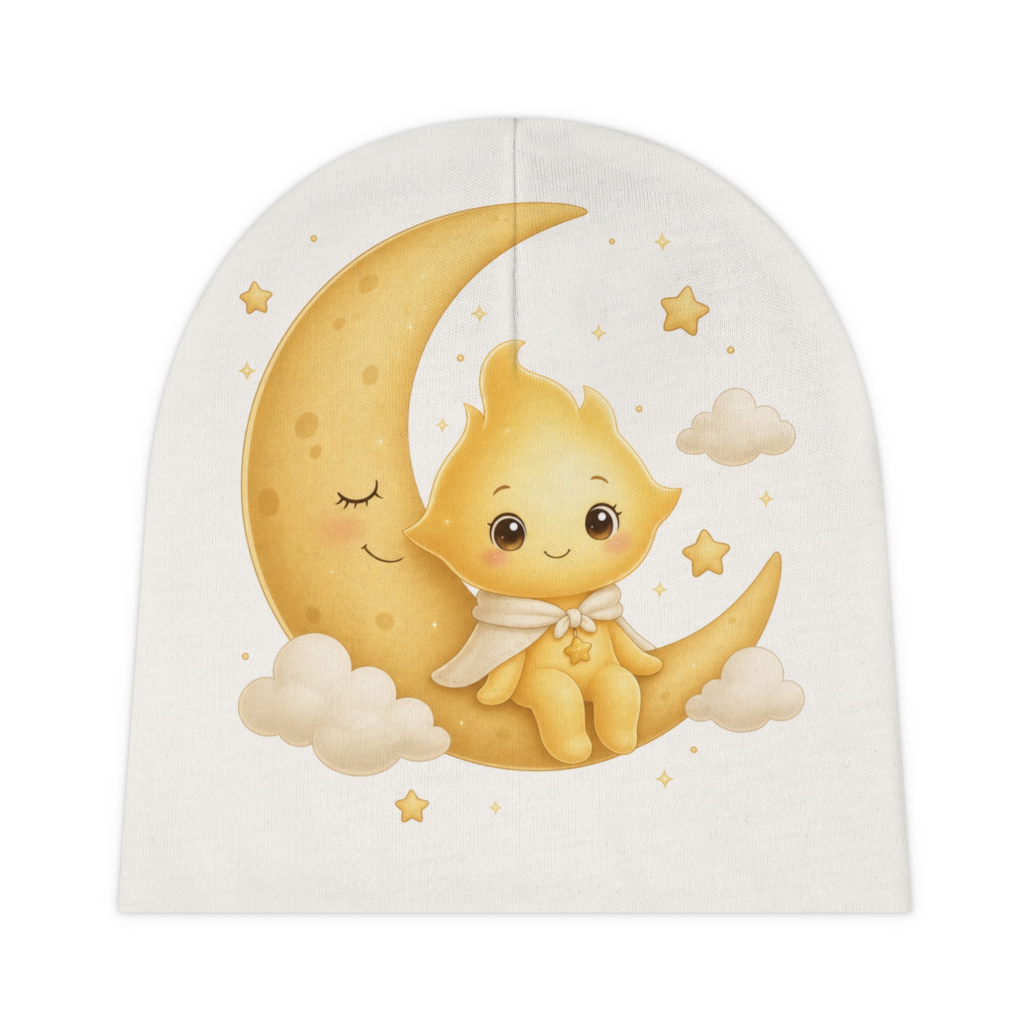 Lumi on the Moon Baby Beanie — Nureli Kids