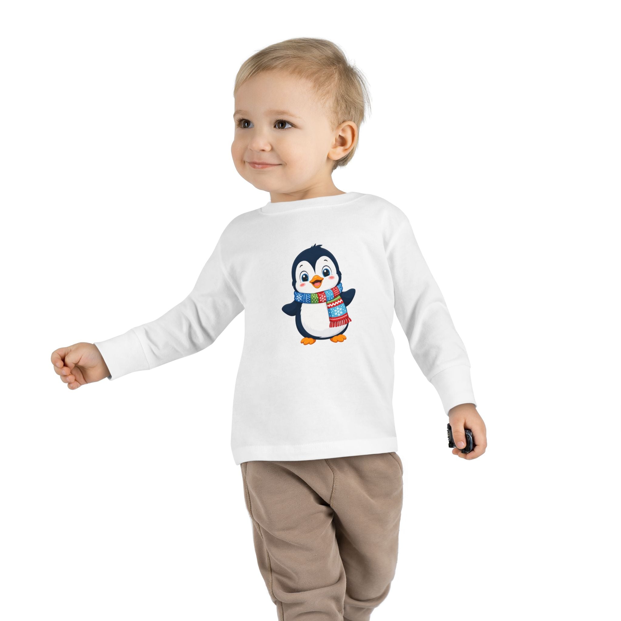 Waddle Penguin Toddler Long-Sleeve Tee — Nureli Kids