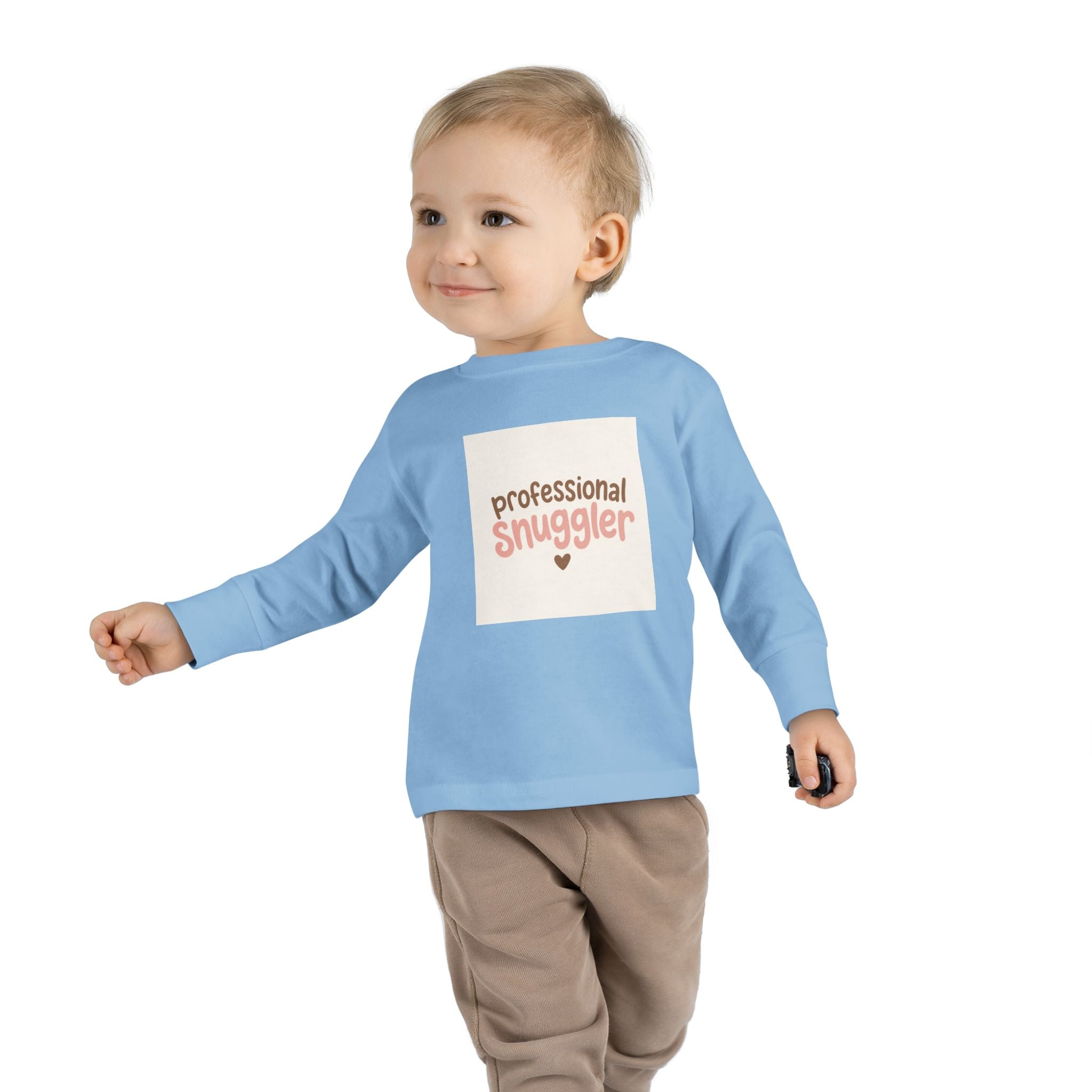 Professional Snuggler Toddler Long-Sleeve Tee - Nureli Kids