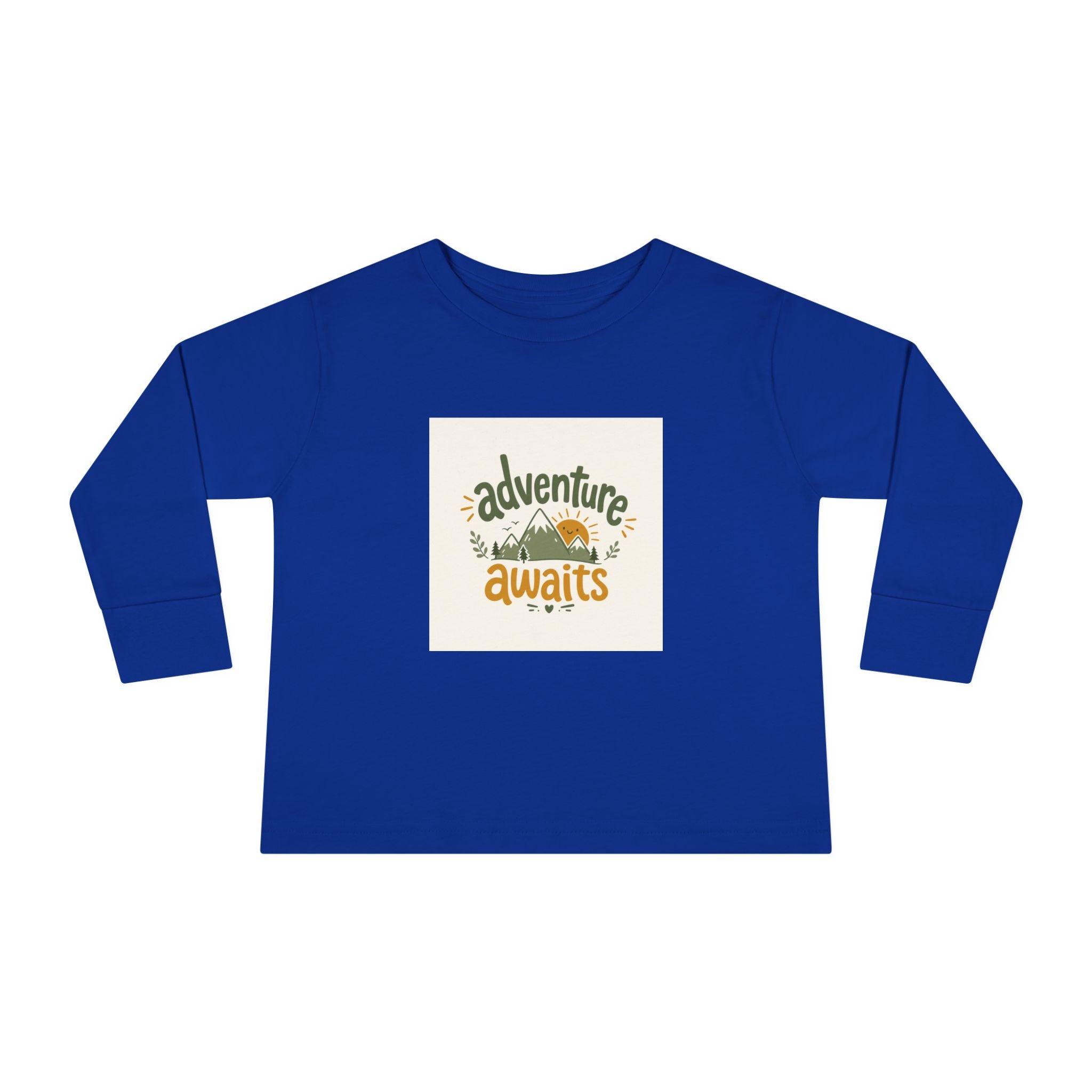 Adventure Awaits kids long-sleeve tee from the Nureli collection, view 4