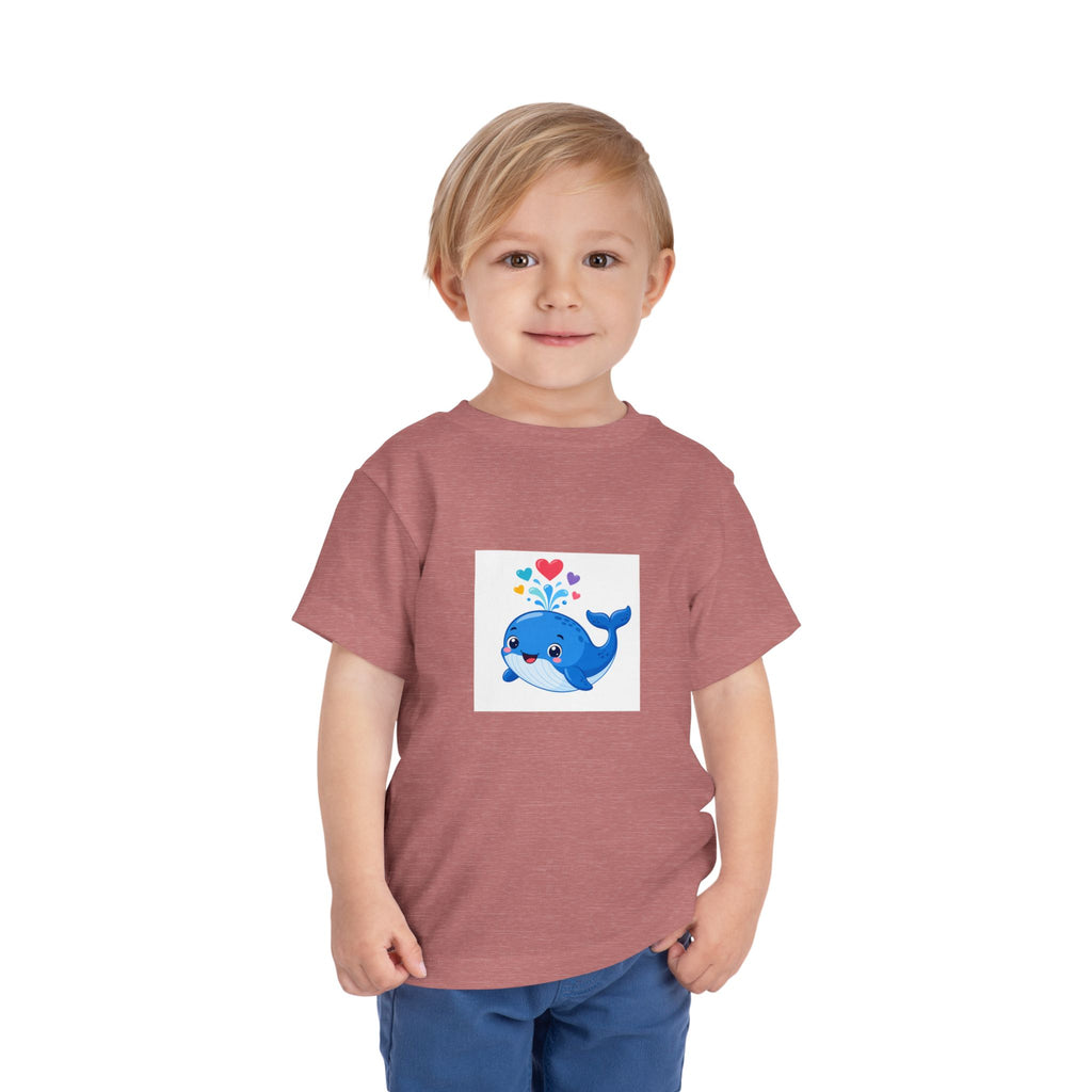Happy Whale Toddler T-Shirt — Nureli Kids