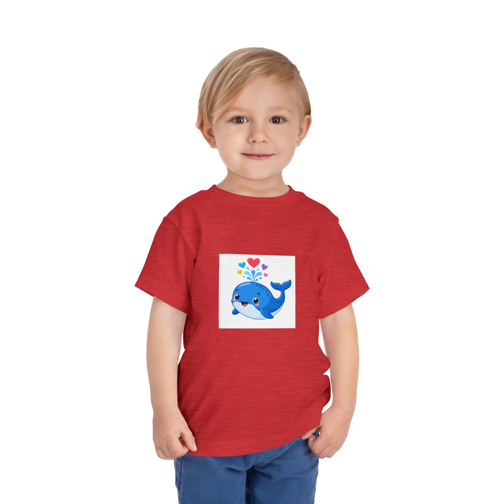 Happy Whale Toddler T-Shirt — Nureli Kids