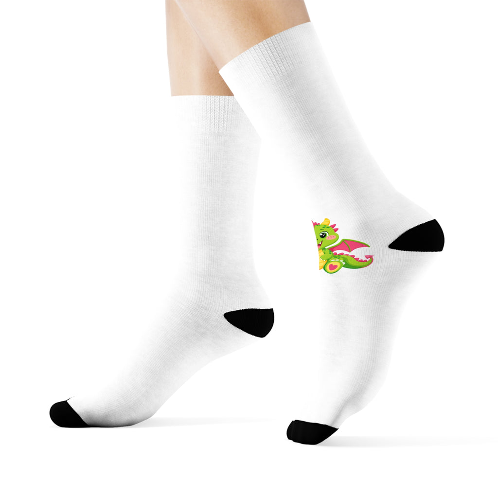 Tiny Dragon Kids Crew Socks — Nureli Kids