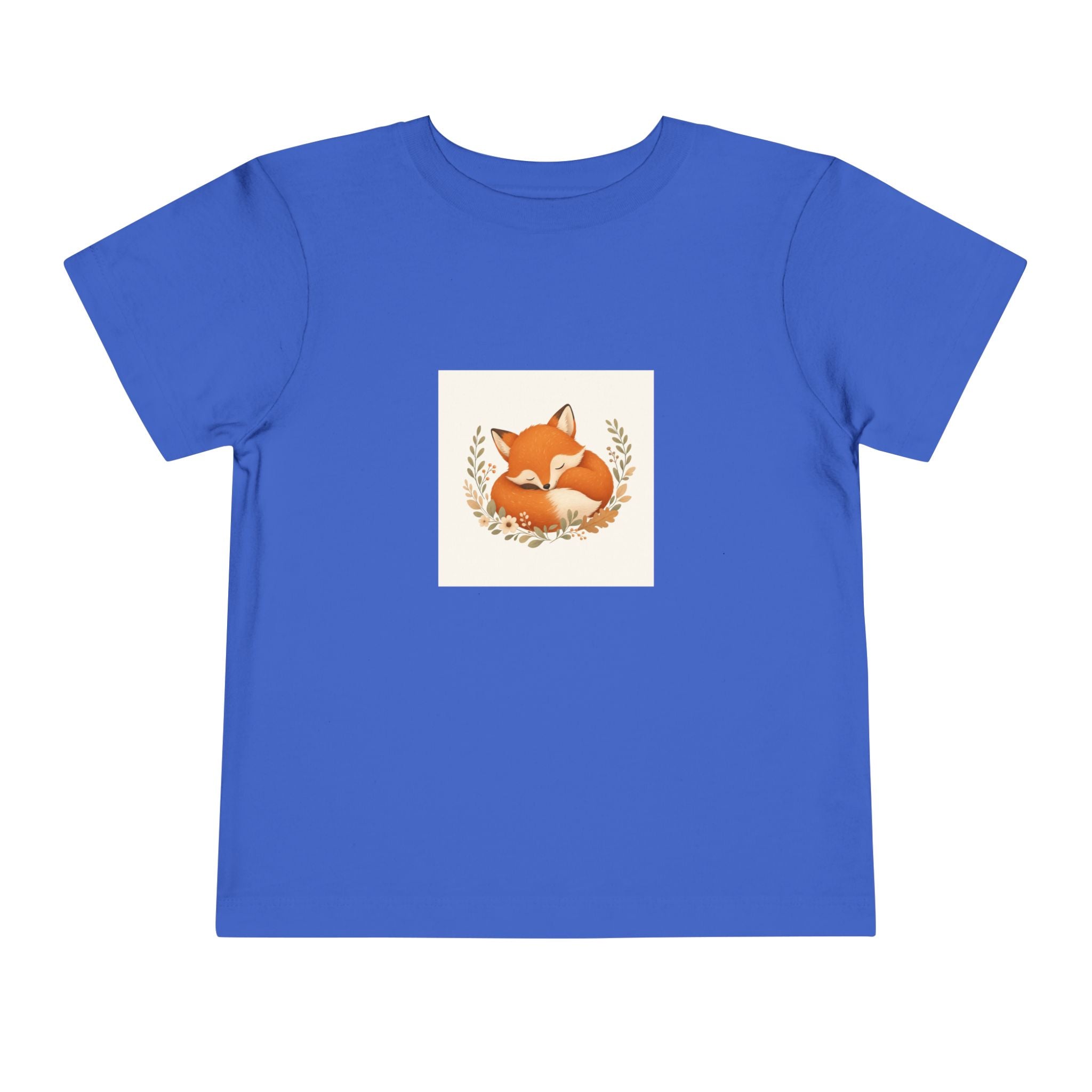 Clever Fox soft toddler tee from the Nureli collection, view 12