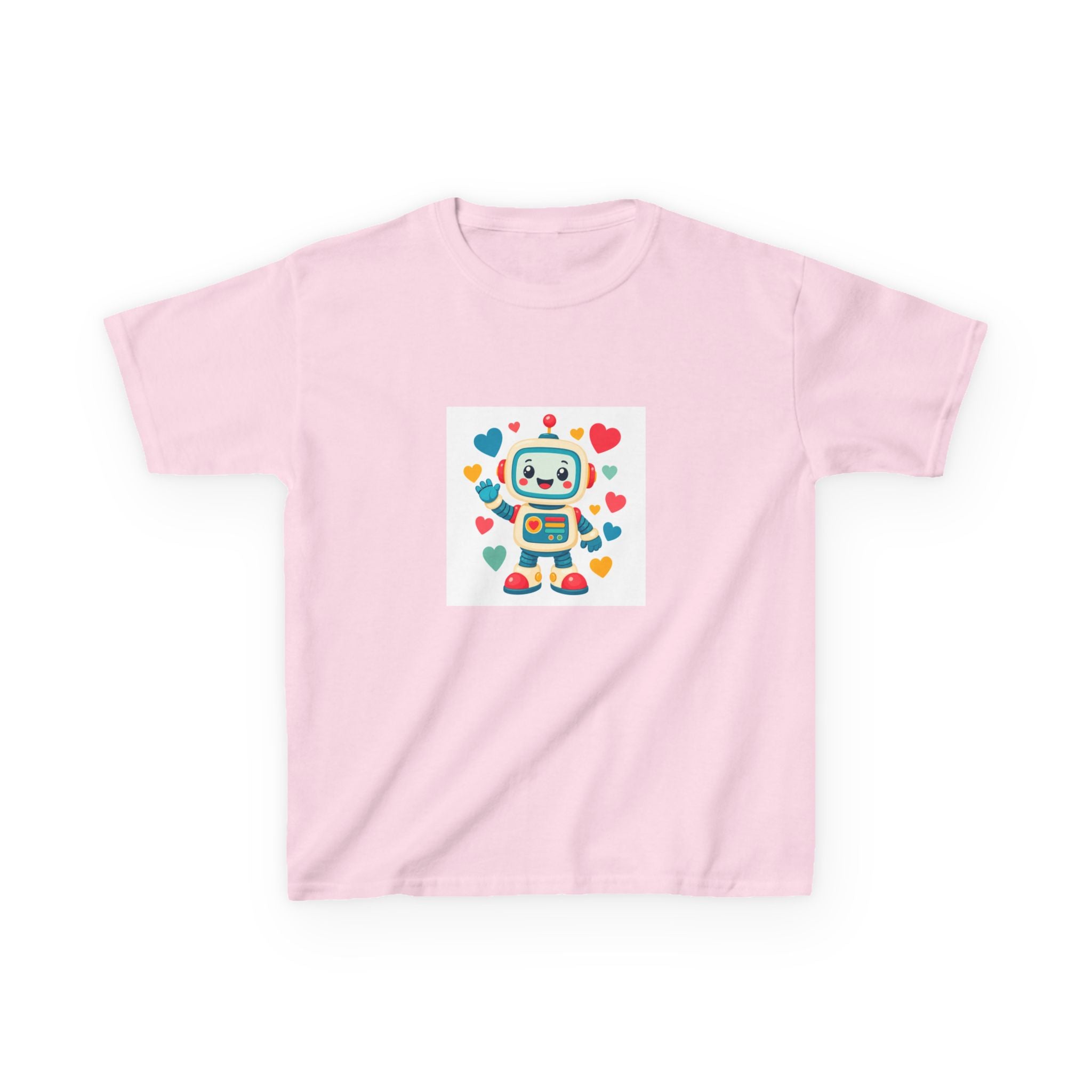 Beep Boop Robot soft kids tee from the Nureli collection, view 12