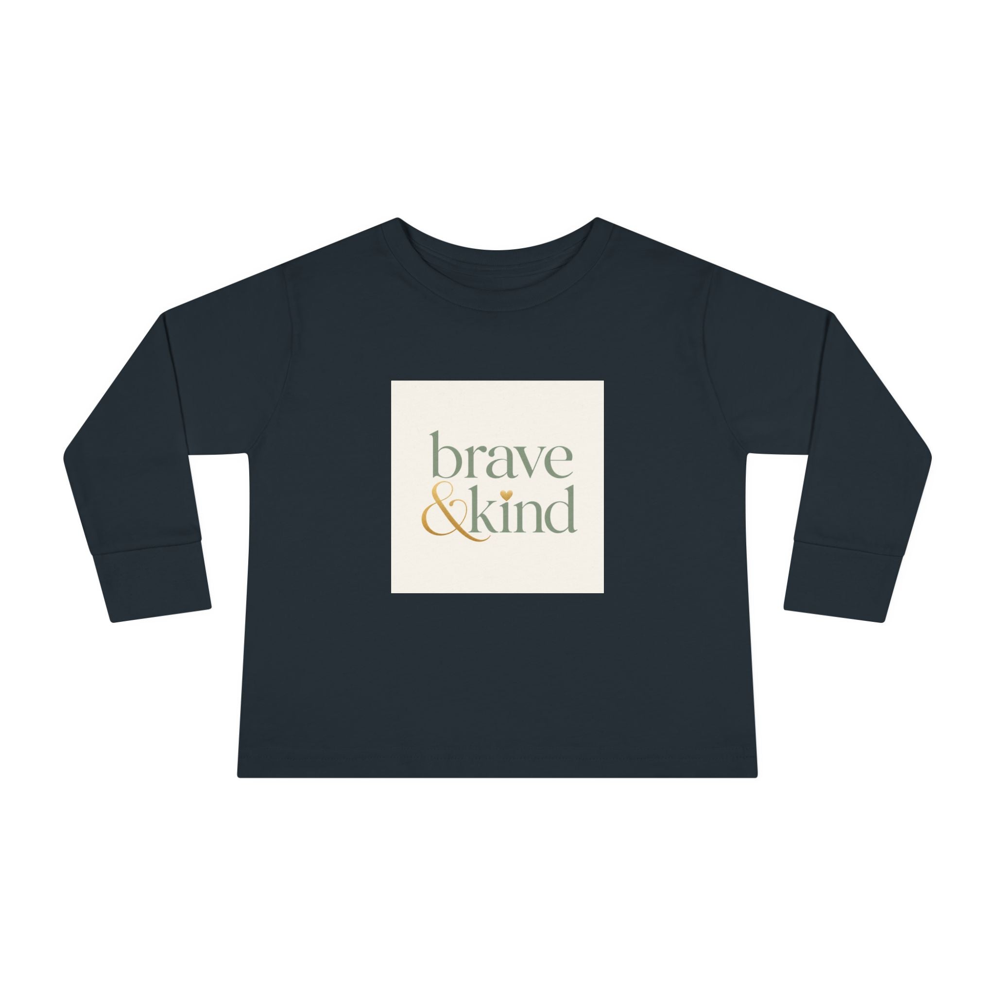 Brave And Kind kids long-sleeve tee from the Nureli collection, view 5