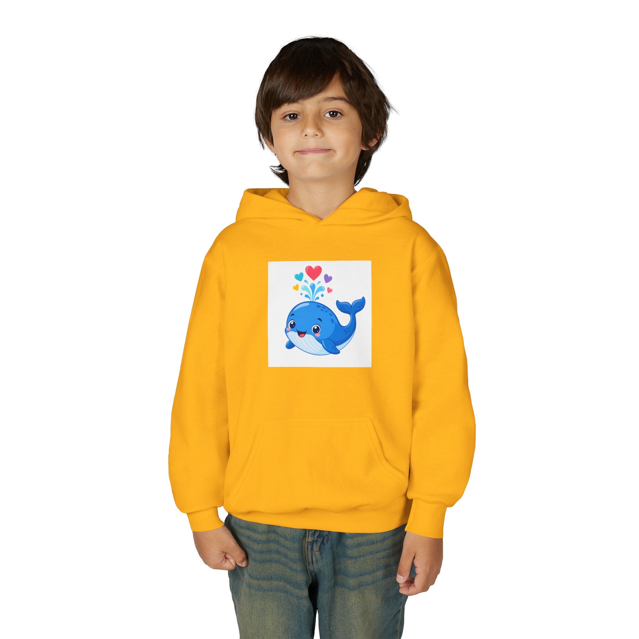 Happy Whale Kids Hoodie — Nureli Kids