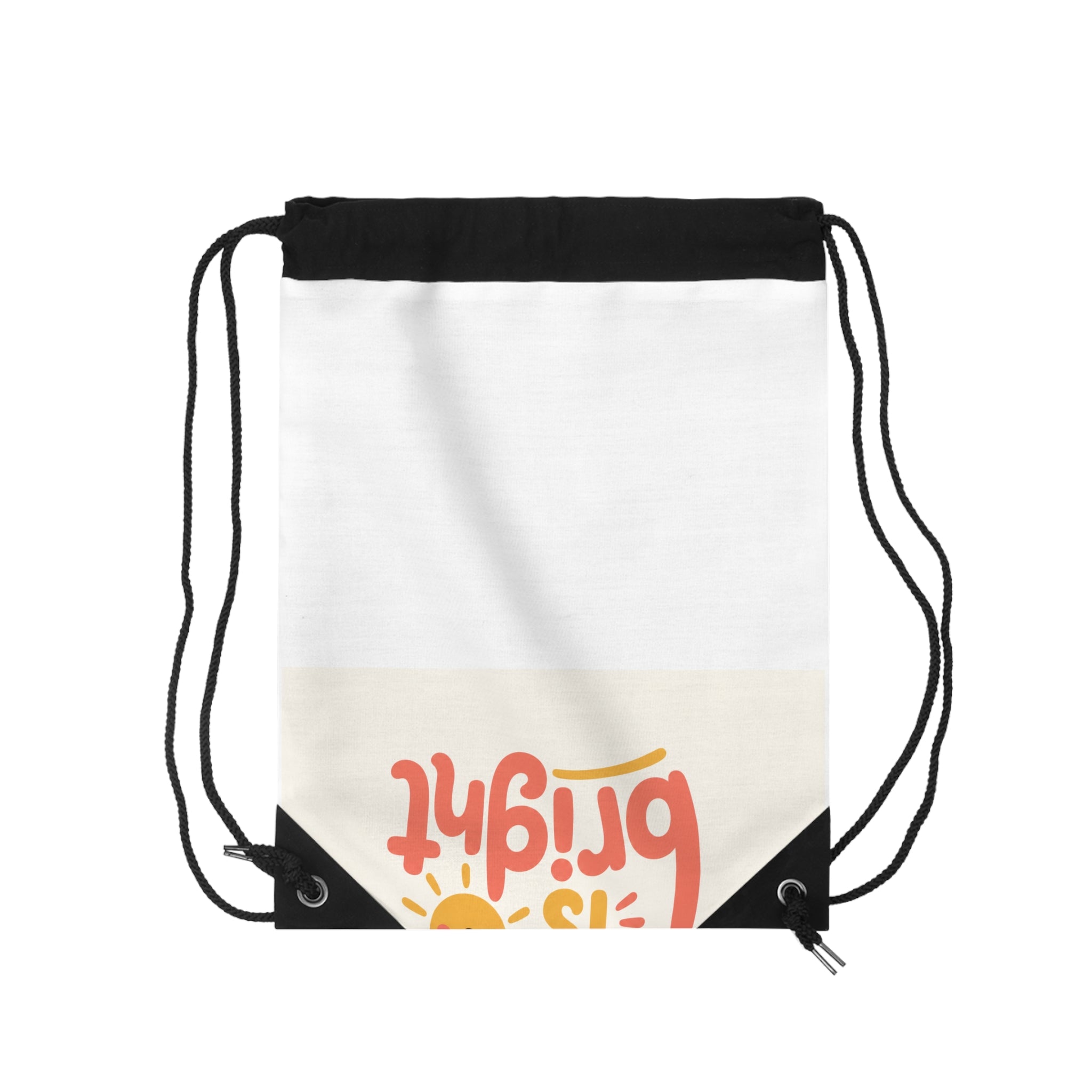 The Future Is Bright Kids Drawstring Bag — Nureli Kids