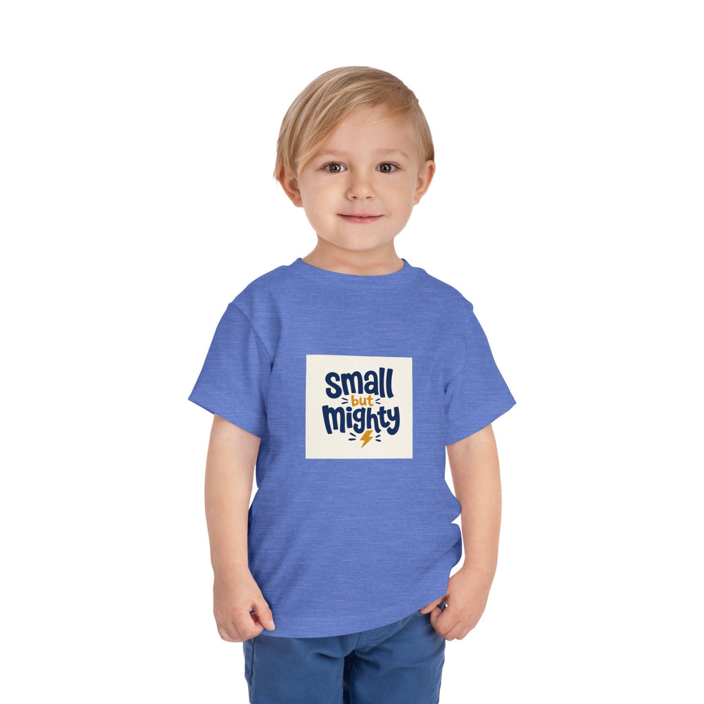 Small But Mighty Toddler T-Shirt from the Nureli collection, view 50