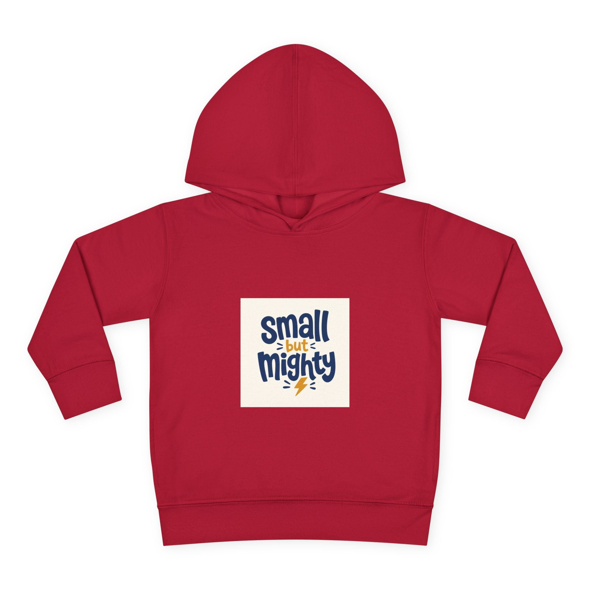 Small But Mighty Toddler Hoodie from the Nureli collection, view 16