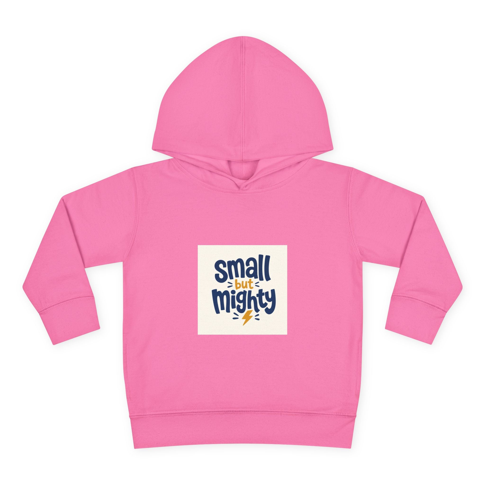 Small But Mighty Toddler Hoodie from the Nureli collection, view 13