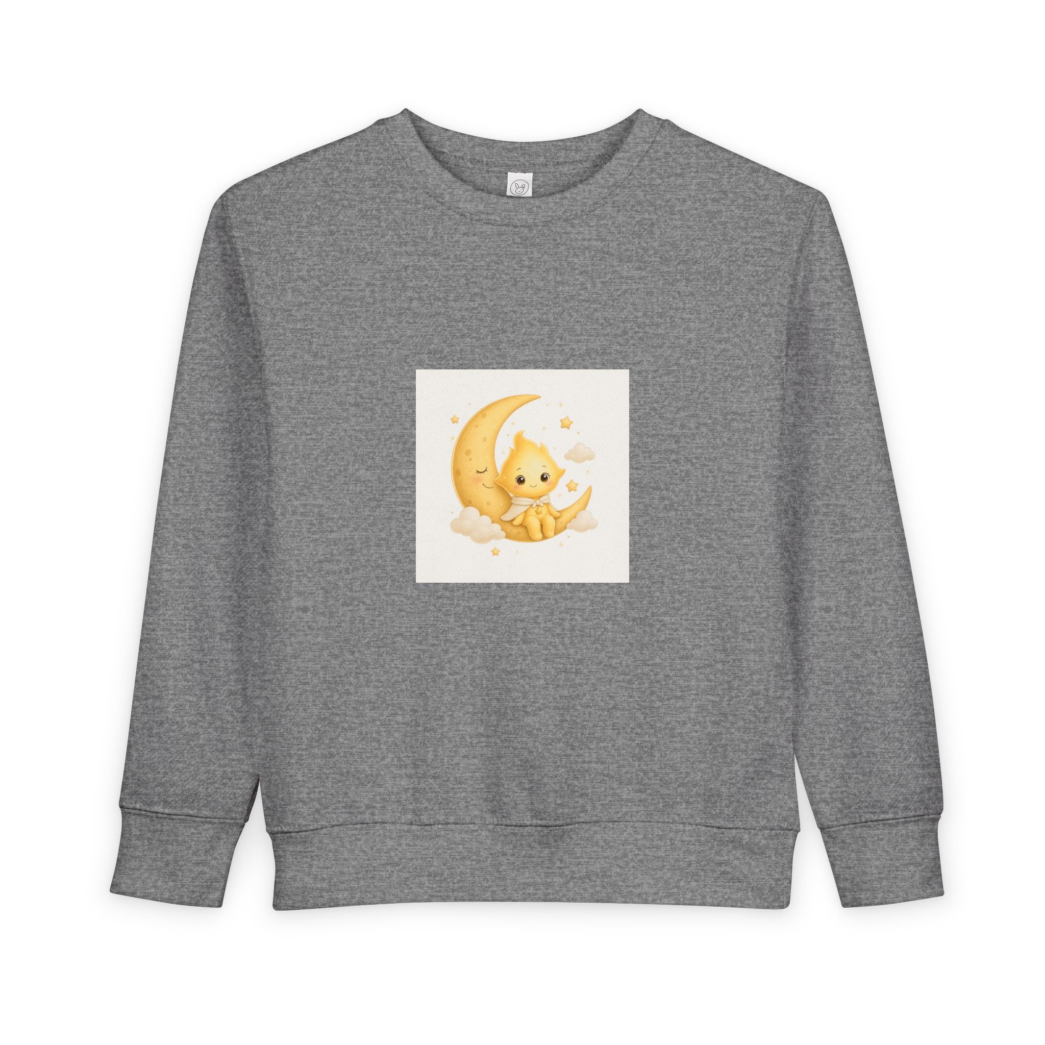 Lumi on the Moon soft toddler tee from the Nureli collection, view 3