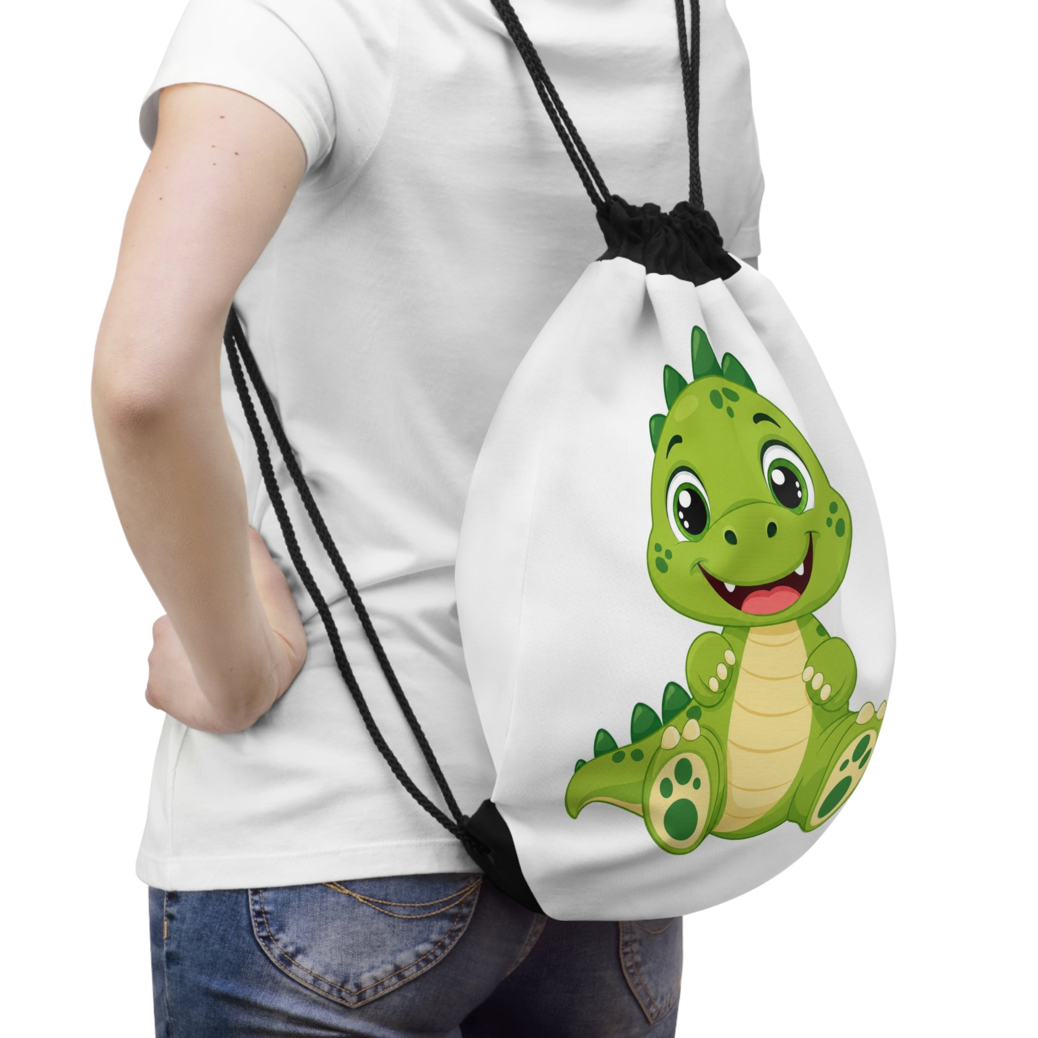 Baby Dino Kids Drawstring Bag - Nureli Kids