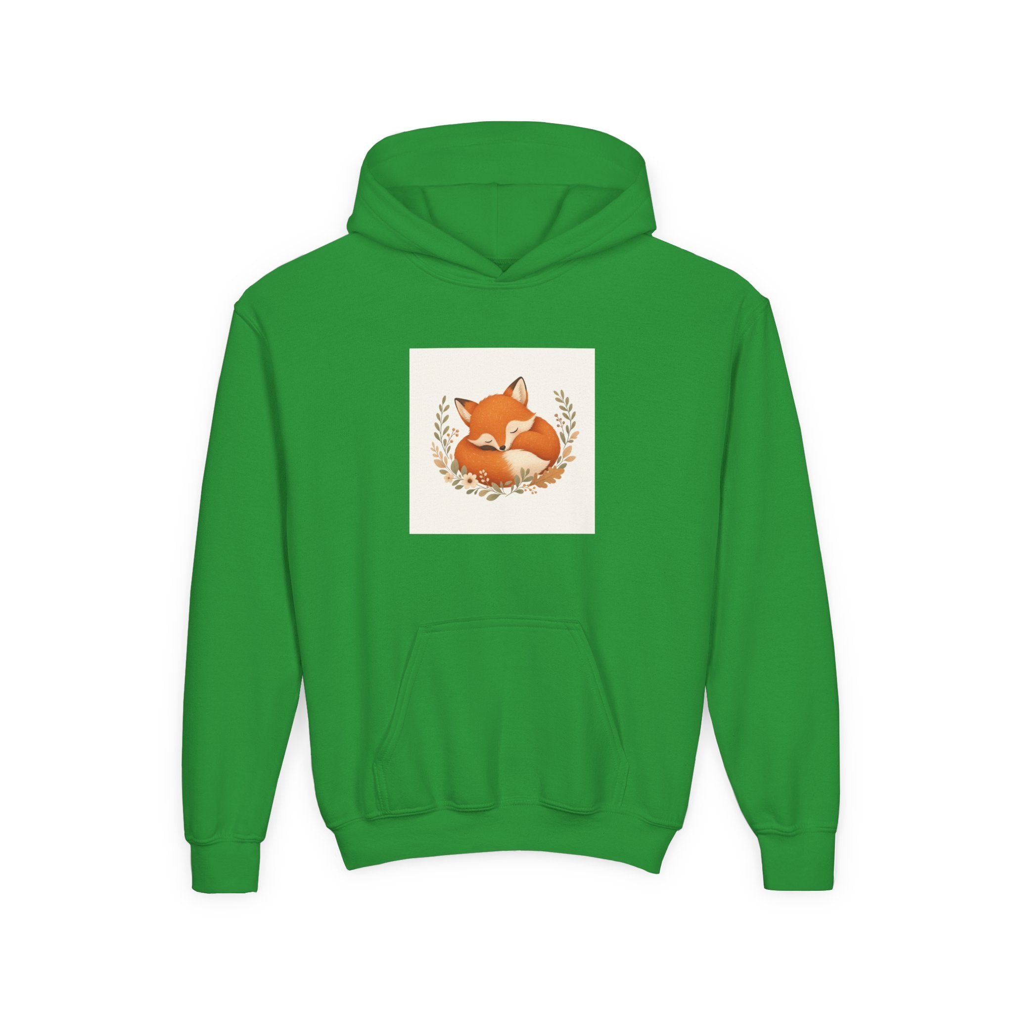 Clever Fox soft toddler hoodie from the Nureli collection, view 8