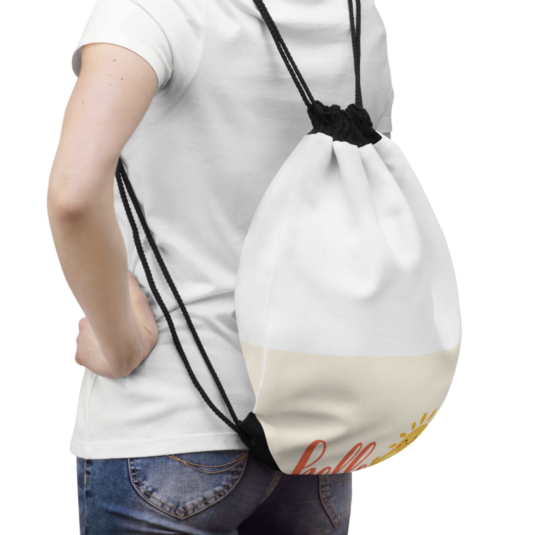 Hello Sunshine Kids Drawstring Bag - Nureli Kids
