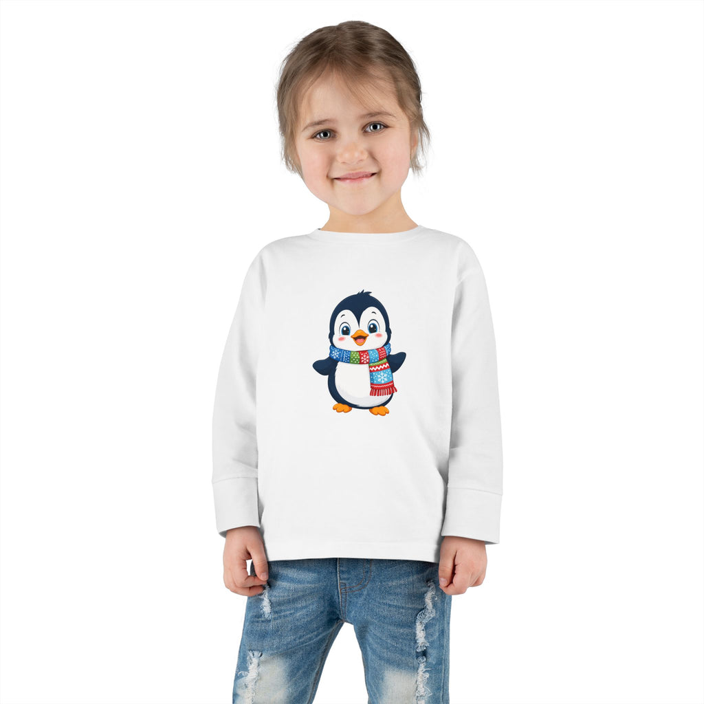 Waddle Penguin Toddler Long-Sleeve Tee — Nureli Kids