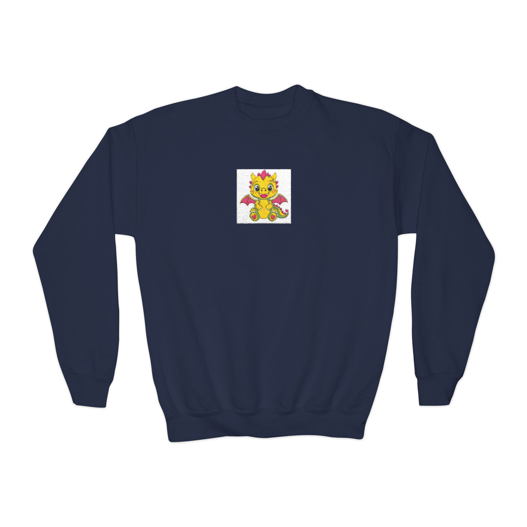 Tiny Dragon kids crew sweatshirt from the Nureli collection, view 8