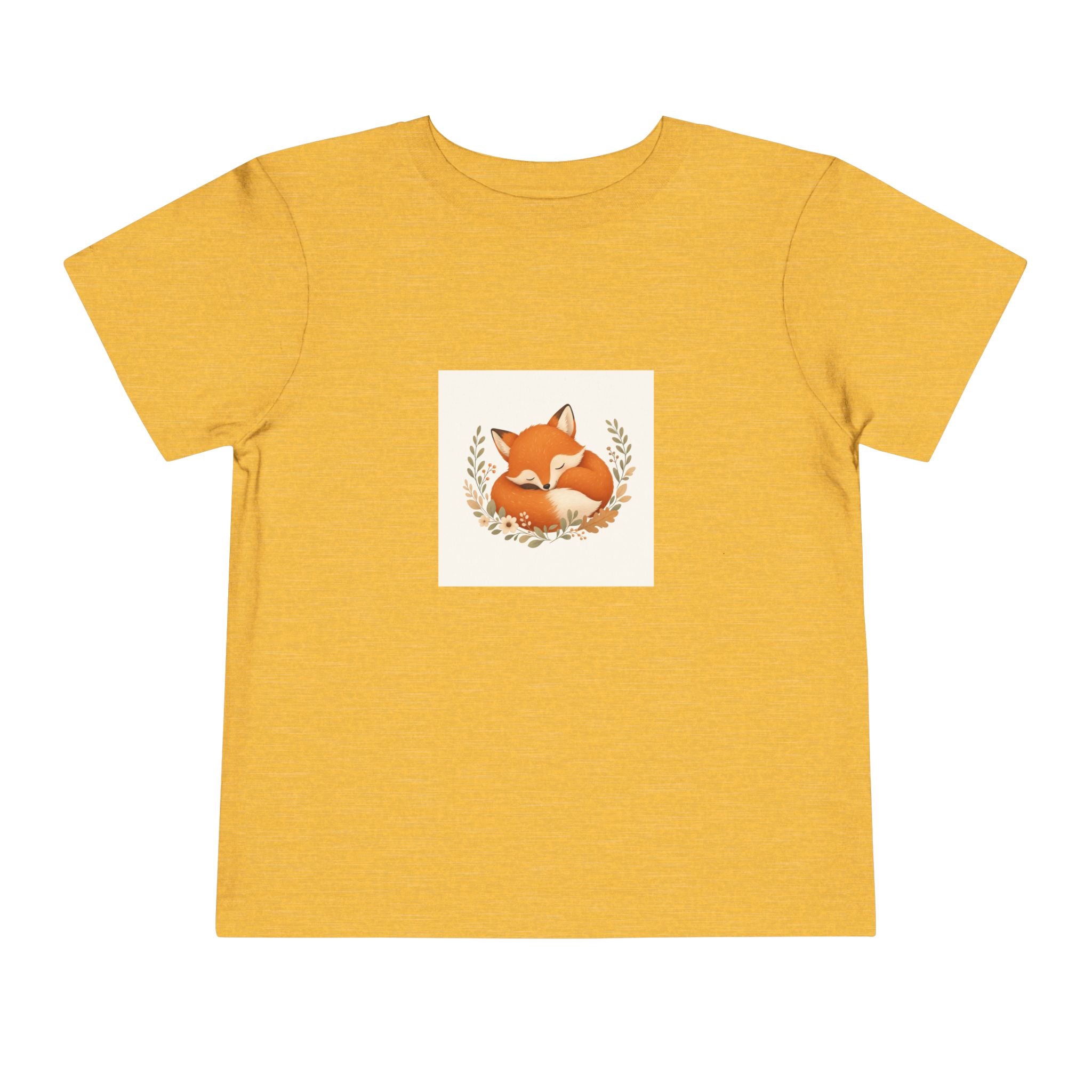 Clever Fox soft toddler tee from the Nureli collection, view 8