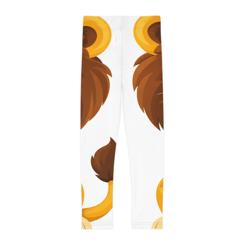 Brave Little Lion kids leggings from the Nureli collection, view 2