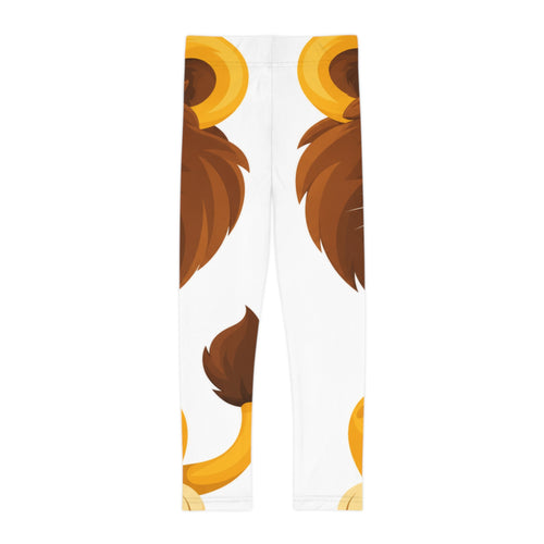 Brave Little Lion kids leggings from the Nureli collection, view 2