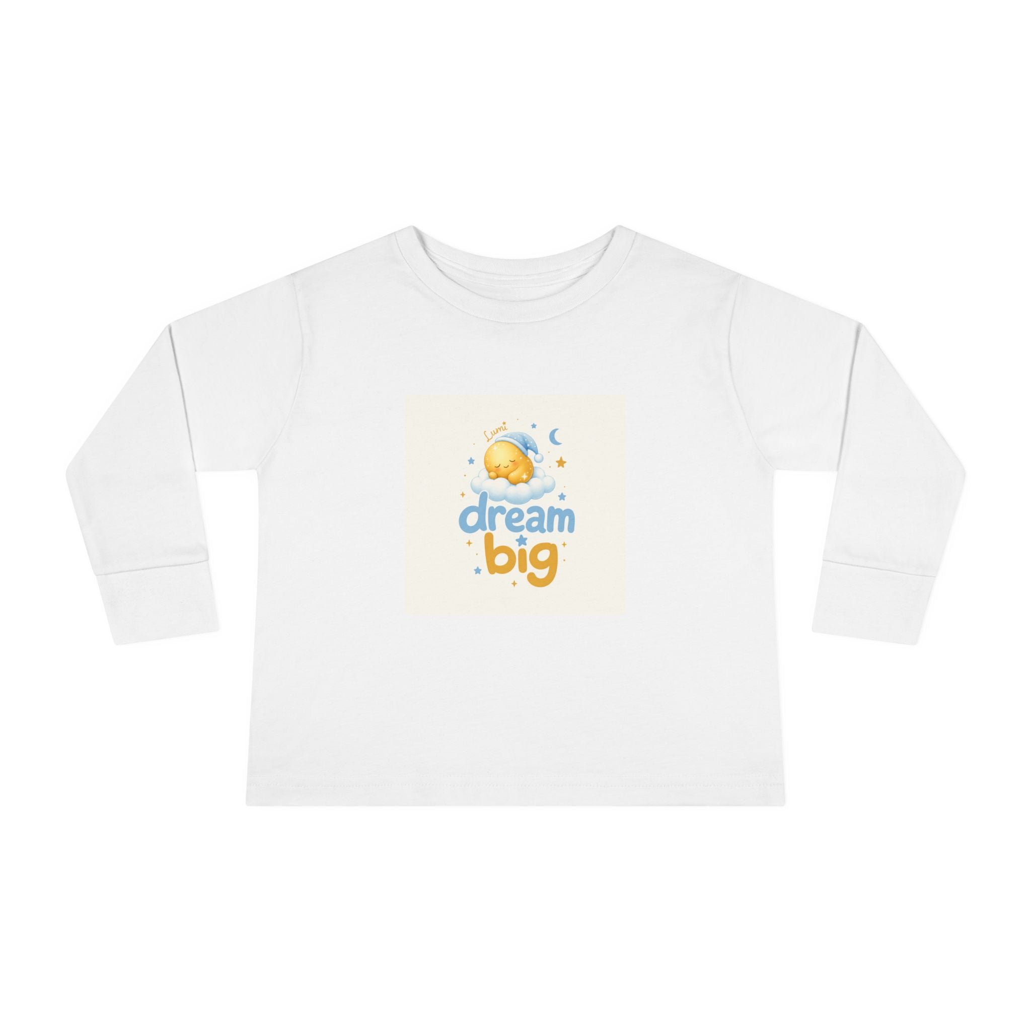 Dream Big toddler long-sleeve t-shirt for kids by Nureli Kids