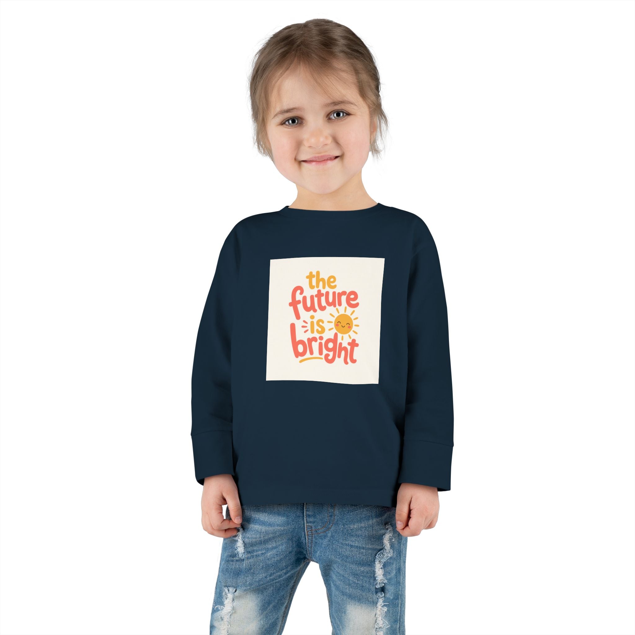 The Future Is Bright Toddler Long-Sleeve Tee — Nureli Kids