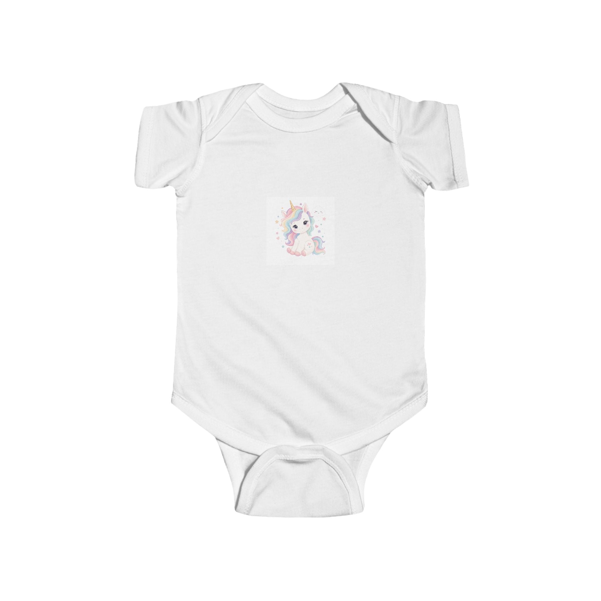 Dreamy Unicorn baby bodysuit onesie for newborns and infants by Nureli Kids