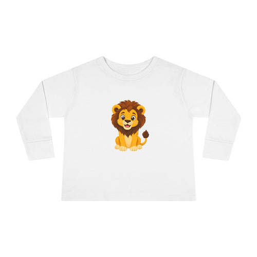 Brave Little Lion toddler long-sleeve t-shirt for kids by Nureli Kids