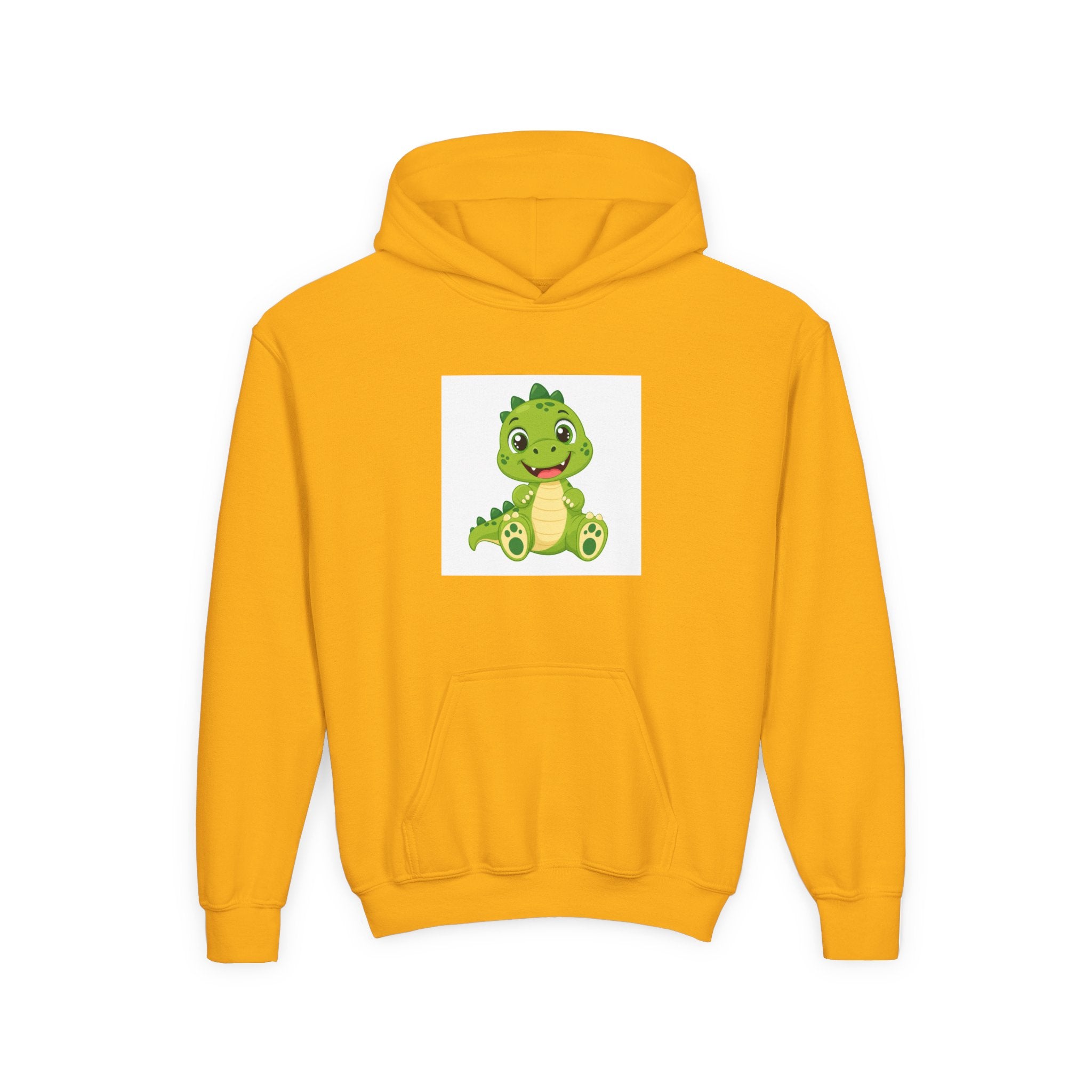 Dino soft toddler hoodie from the Nureli collection, view 4