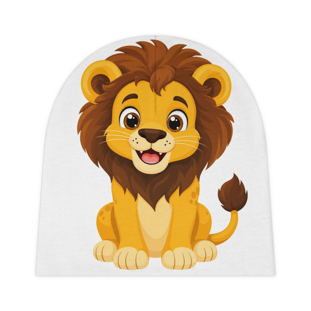 Brave Little Lion kids beanie from the Nureli collection, view 2