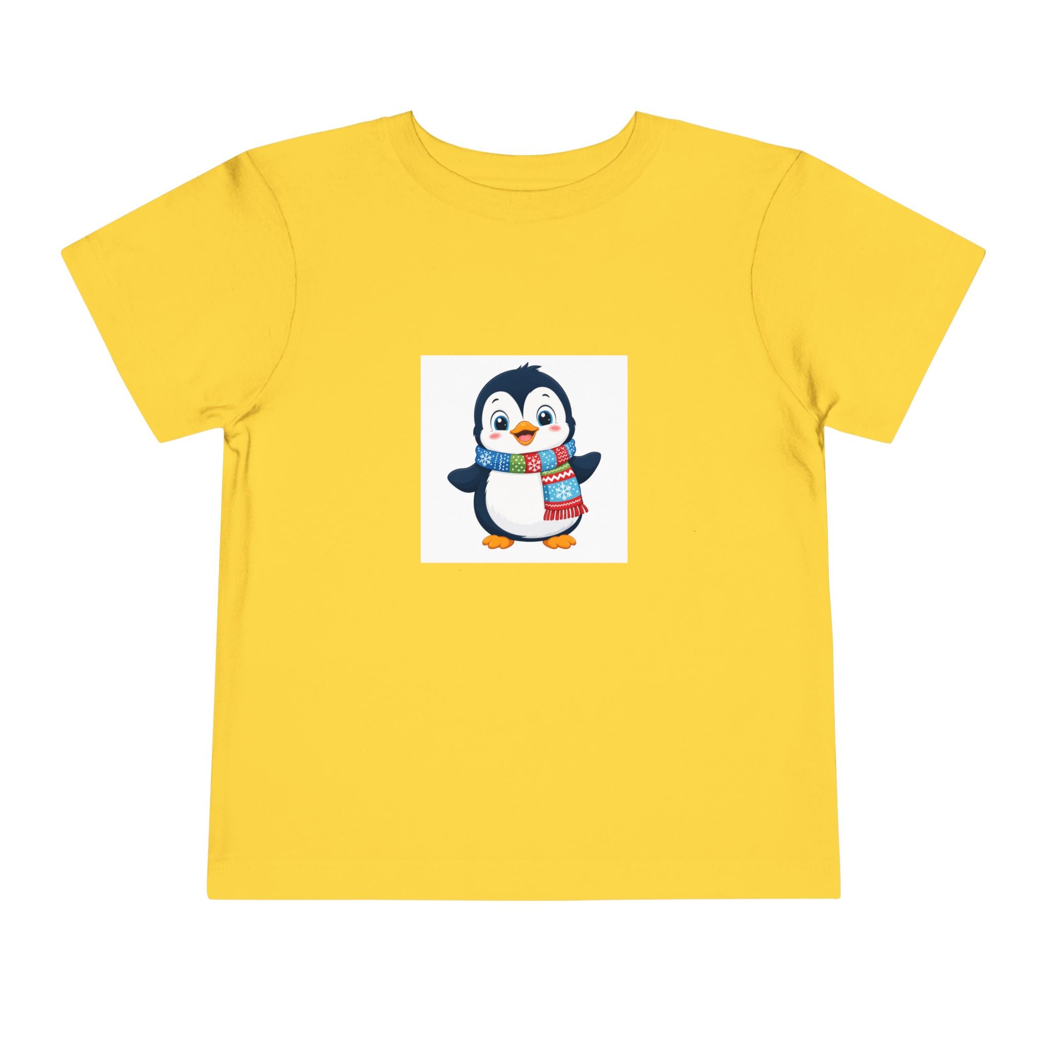 Waddle Penguin soft toddler tee from the Nureli collection, view 7
