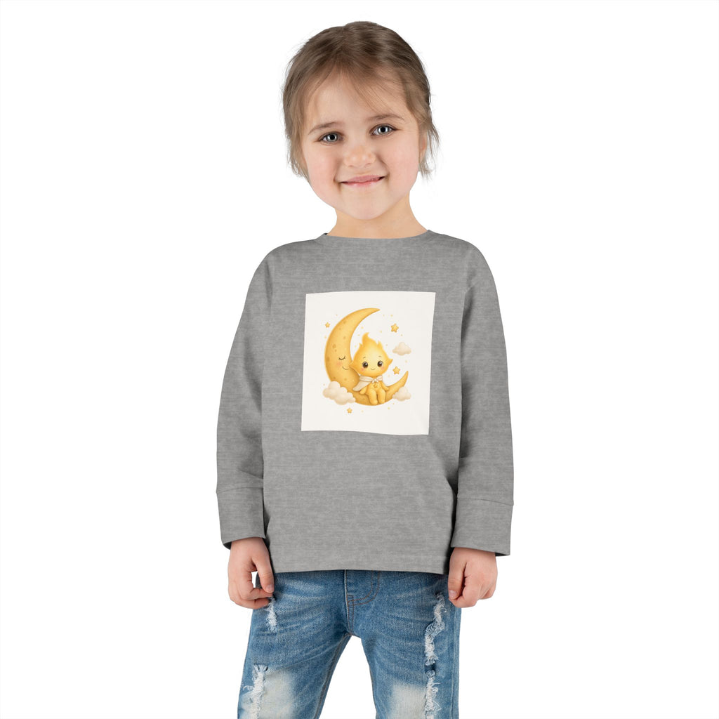 Lumi on the Moon Toddler Long-Sleeve Tee — Nureli Kids