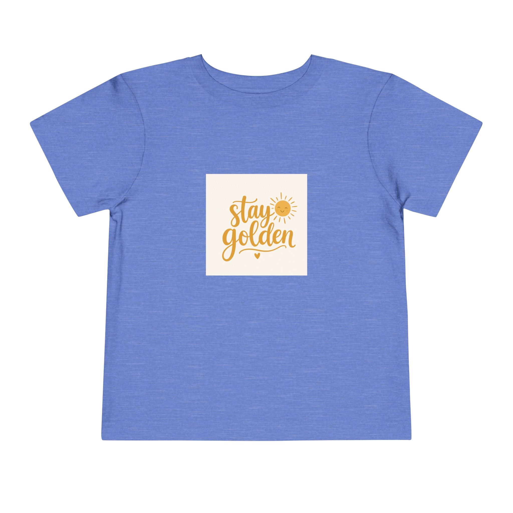 Stay Golden soft toddler tee from the Nureli collection, view 11