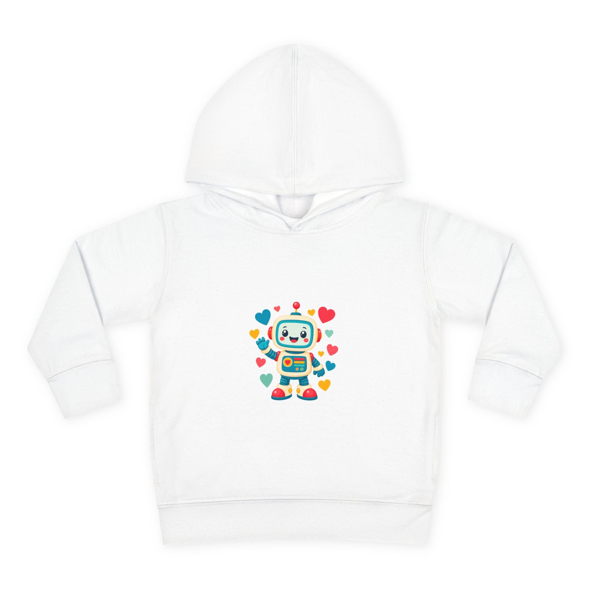 Beep Boop Robot toddler hoodie sweatshirt for kids by Nureli Kids