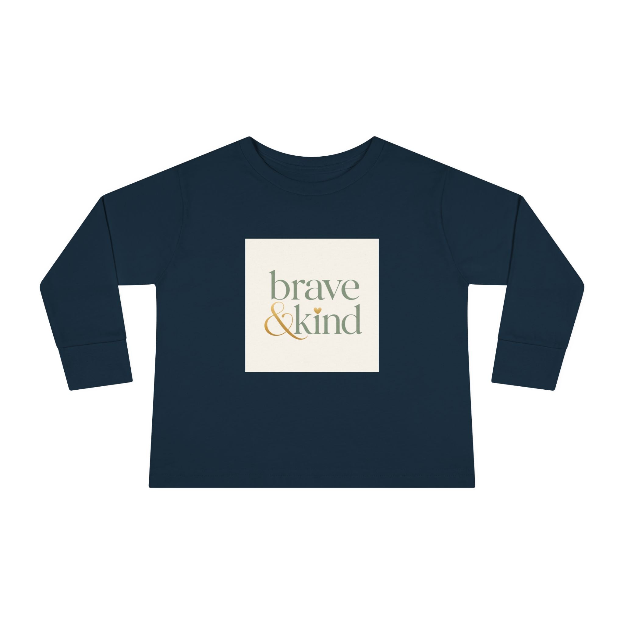 Brave And Kind kids long-sleeve tee from the Nureli collection, view 6