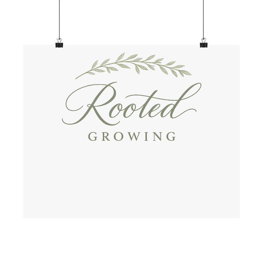 Rooted & Growing Art Print