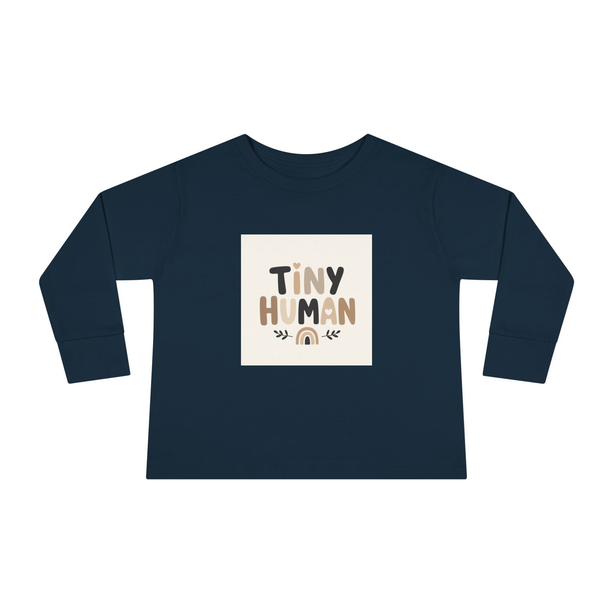Tiny Human kids long-sleeve tee from the Nureli collection, view 6