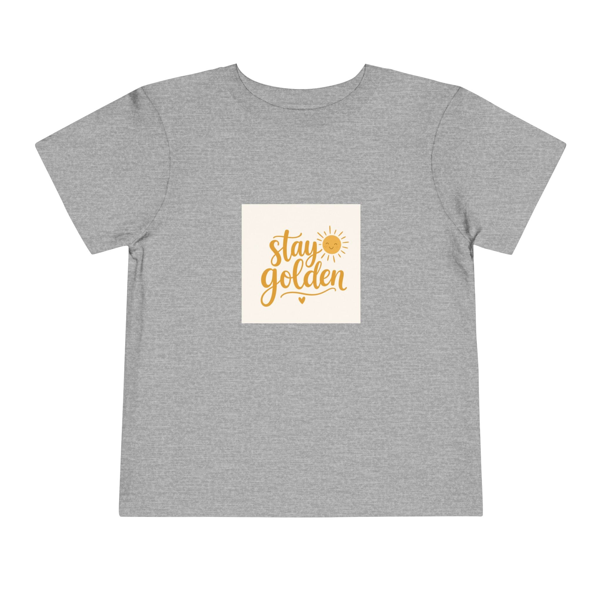 Stay Golden soft toddler tee from the Nureli collection, view 10
