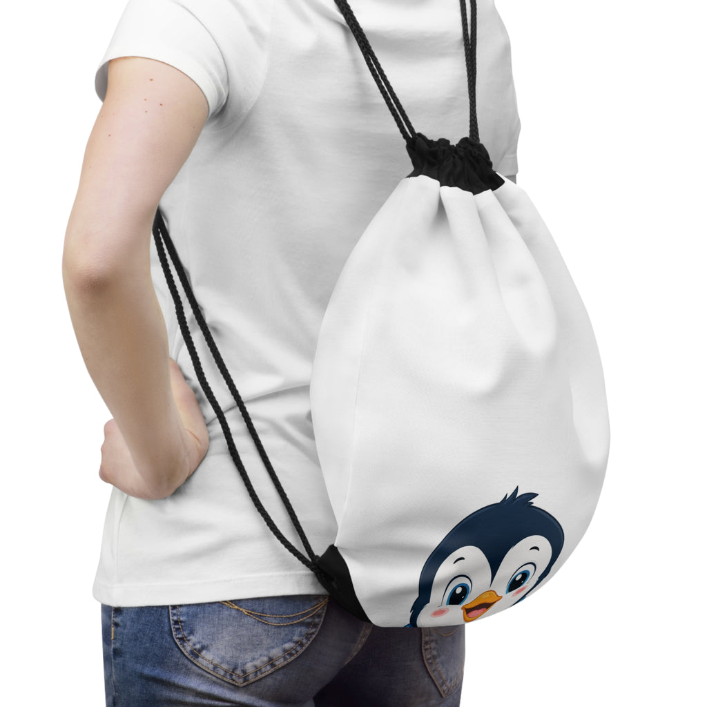 Waddle Penguin Kids Drawstring Bag — Nureli Kids