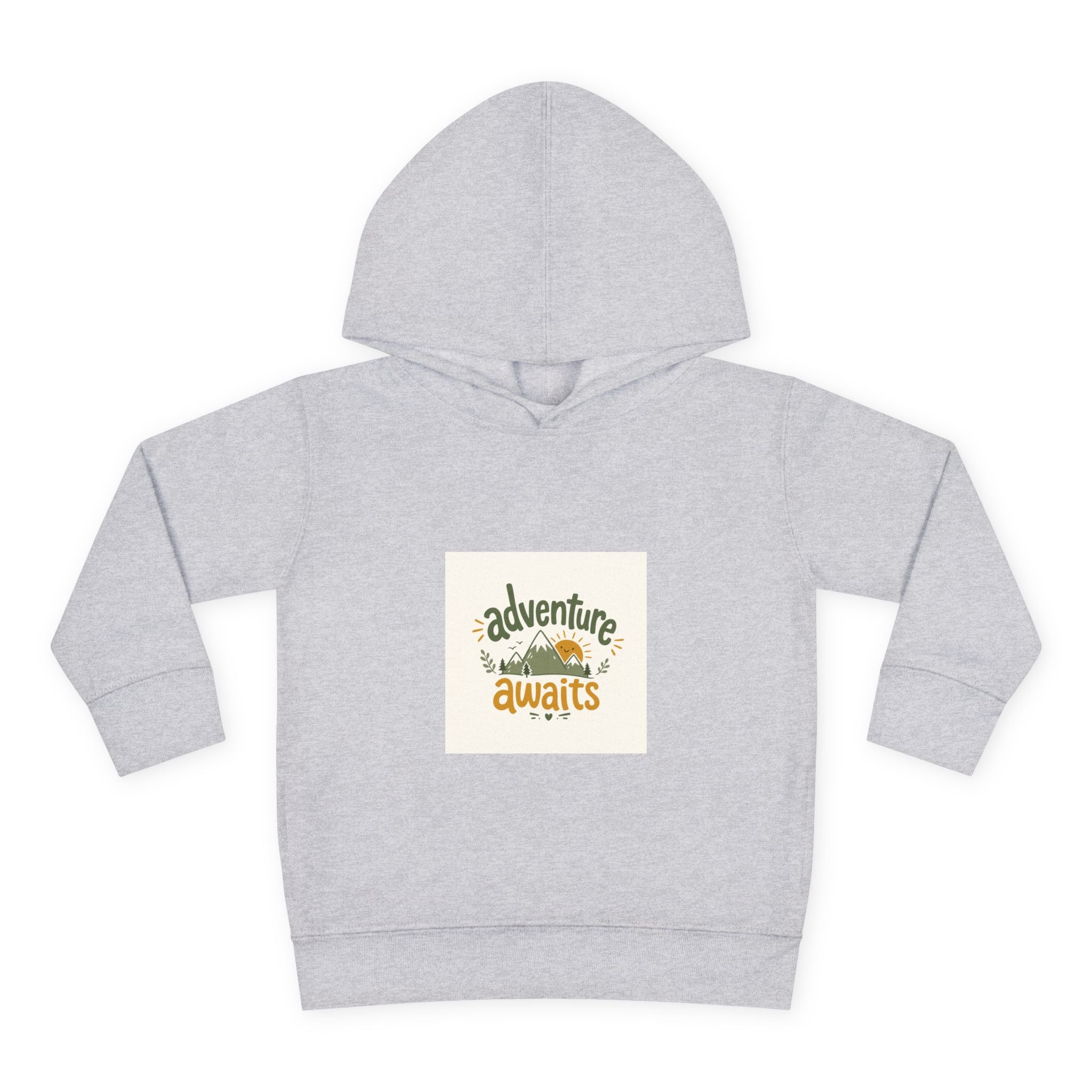 Adventure Awaits soft toddler hoodie from the Nureli collection, view 3