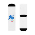Happy Whale Kids Crew Socks — Nureli Kids